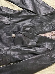 Pierre Cardin Faux Leather Blazer