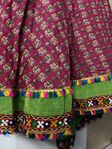 Boho Elephant Print Skirt