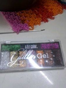 S.F.R Color Glitter Gel Palette