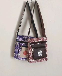 Set Of 2 Slingbags Shiv Baba