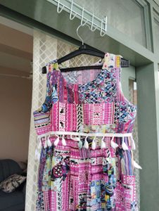 Girls cotton Boho dress