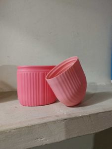 🫥→🤫🧏 (NEW) Silicone Face Ice Roller (Pink)