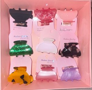 Cute Hair Claw Clips Set