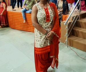 Punjabi Cotton Suit Set