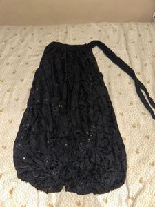 Black Embellished Ethnic blouse