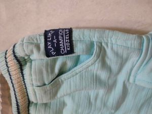 Shirt &amp; Shorts Set And Sipper Bottle