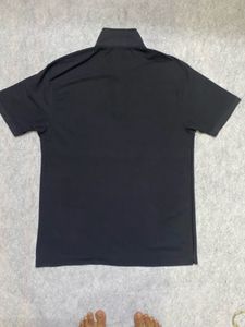 Men's Black Gymshark Polo Tshirt