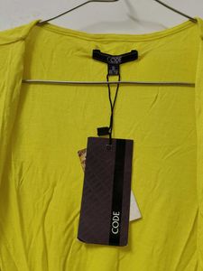 Bright Yellow Duster Cardigan