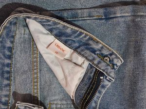 URBANIC Trendy Ripped Wide Leg Jeans