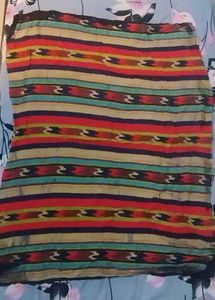 Striped Ethnic Scarf