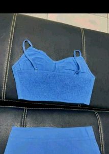 Blue Two-Piece Set..size 34 to 36
