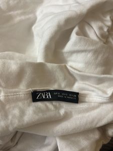 White Ruched Tube Top