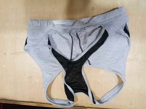 Grey Racerback Sports Bra