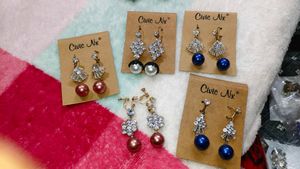 Civic Nx Elegant Drop Earrings Set