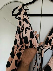 Leopard Print One-Piece Swimsuit