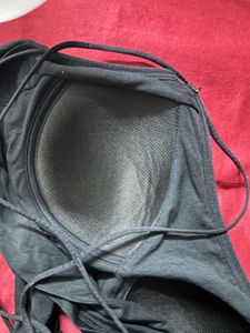 Black Spaghetti Strap Camisole Top