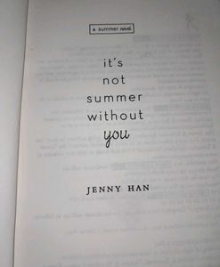 It's Not Summer Without You