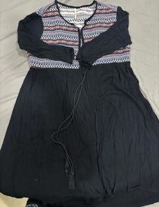 Boho Print Tunic Shrug