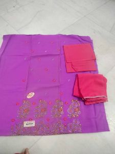 Beautiful Purple Kurta Set with Dupatta
