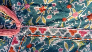 Beautiful Teal Floral Print Kurta