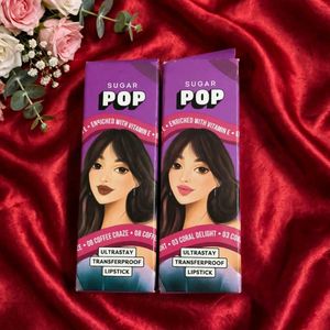 Sugar Pop Ultrastay Transferproof Lipsticks (2 Sha