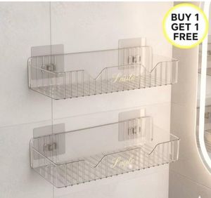 Adhesive Wall Shelf - Pack of 2