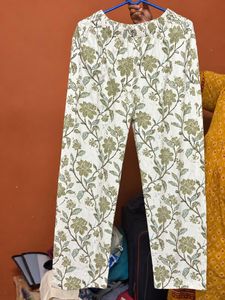 Cute White Heart Print Midi Dress