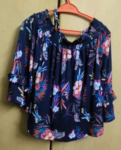 Floral Off-Shoulder Blouse