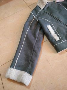 Gray Biker Jacket 🧥🏍️🦈🦭🪨🐏