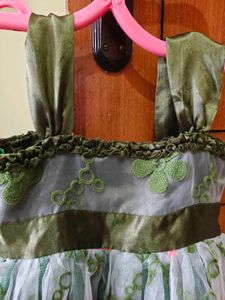 Girls Floral Party Dress