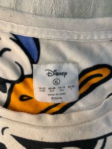 Disney Vintage Mickey Mouse Print Long Sleeve Top