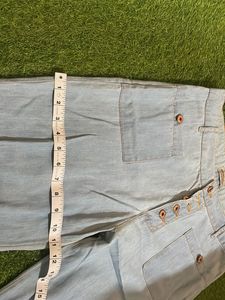 Light Wash Denim Pants