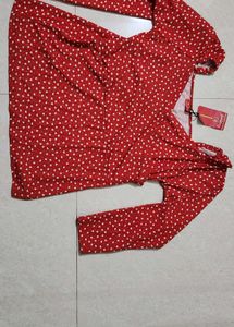 Valentine Special ❤️ Cute Heart Print Long Sleeve