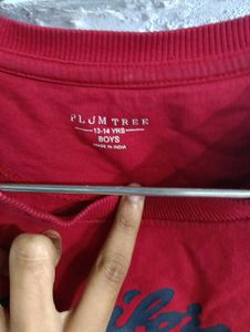 Red "California" Long Sleeve T-Shirt