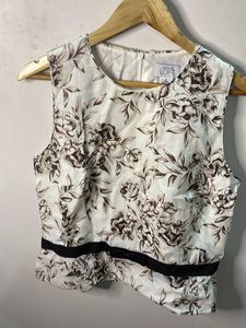 LOFT Floral Print Sleeveless Top