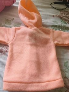 Baby Peach Hooded Jacket