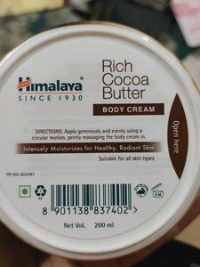 Himalaya Rich Cocoa Butter Body Cream