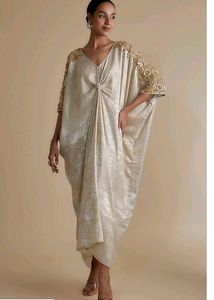 keith gomes brand Embellished kaftan dress