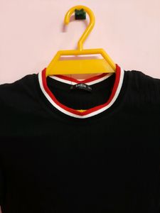 Round Neck Top From Shein