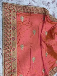 Elegant Embroidered Saree