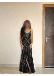 Cocktail Stone Work Gown