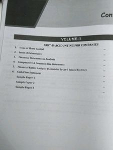 Accountancy Class XII Sample Papers