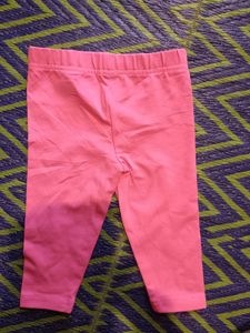Baby Girl Pink Leggings