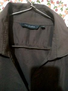 Classic Brown Button-Up Shirt
