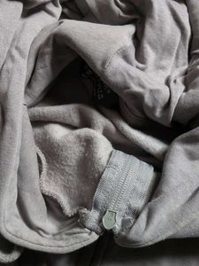 Cozy Grey Zip-Up Hoodie