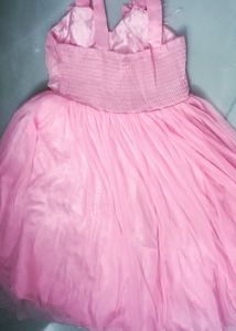 Pink Flower Girl Dress