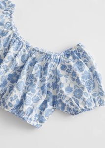 Zara Floral Crop Top