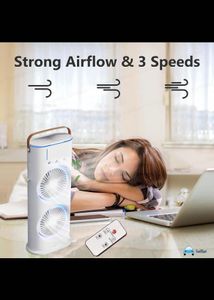 Dual Fan Tower Air Conditioner wdt Remote New Tag