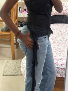 halter tie-up top