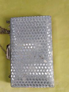 Silver Clutch